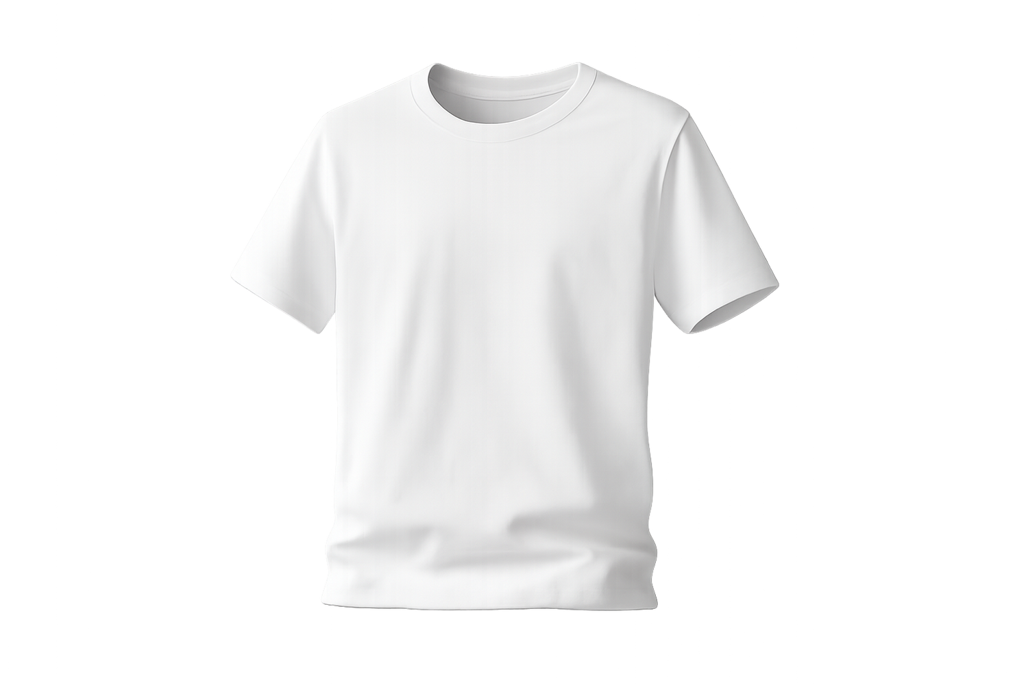 floating T-shirt with transparent background